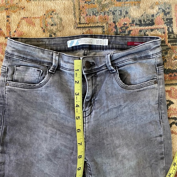Zara Slate Color Skinny Jeans - Zara Jeggings - Picture 8 of 10